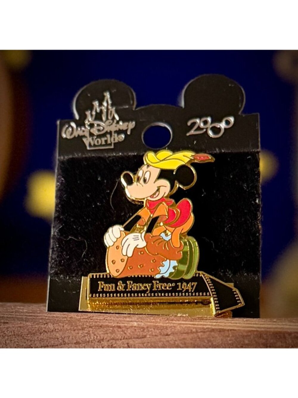Walt Disney World Mickey Fun and Fancy Free Enamel Pin | 2000 Series